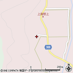 兵庫県三田市上青野154周辺の地図