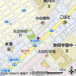 株式会社静岡コピーセンター　本社周辺の地図