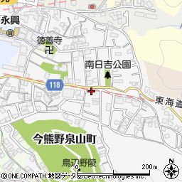 京都基督栄光教会周辺の地図