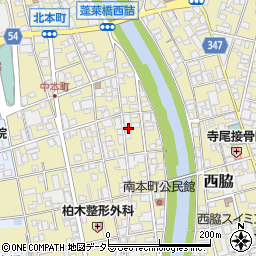 兵庫県西脇市西脇1042-20周辺の地図