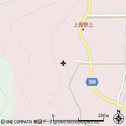 兵庫県三田市上青野156周辺の地図