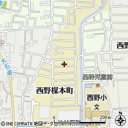 京都府京都市山科区西野楳本町55-27周辺の地図