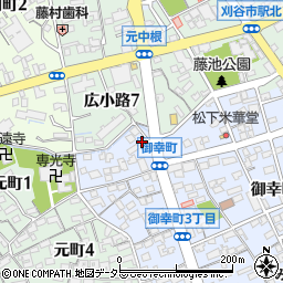石川昇月堂周辺の地図