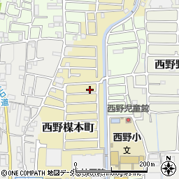 京都府京都市山科区西野楳本町55-46周辺の地図