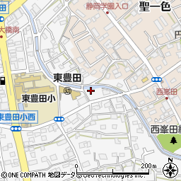 静東電工社周辺の地図