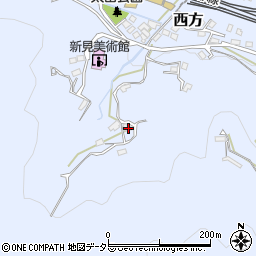 岡山県新見市西方166周辺の地図