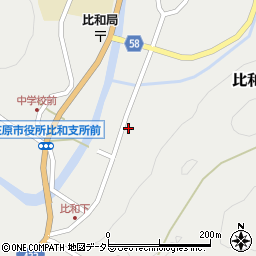 広島県庄原市比和町比和776周辺の地図