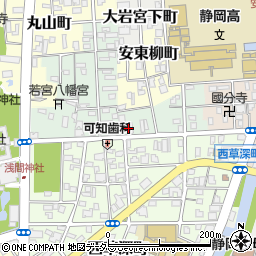 原田新聞店周辺の地図