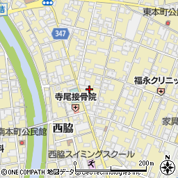 兵庫県西脇市西脇120-6周辺の地図