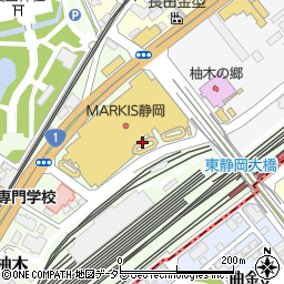 カプコンＭＡＲＫＩＳ静岡店周辺の地図