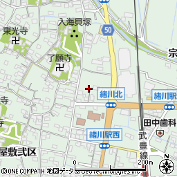 愛知県知多郡東浦町緒川屋敷壱区3周辺の地図