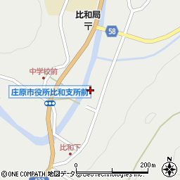 広島県庄原市比和町比和777周辺の地図