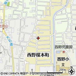 京都府京都市山科区西野楳本町55-64周辺の地図
