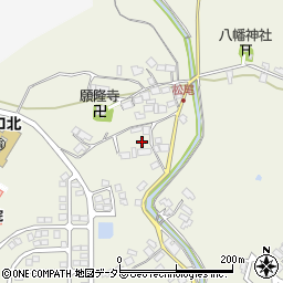 滋賀県甲賀市水口町松尾周辺の地図