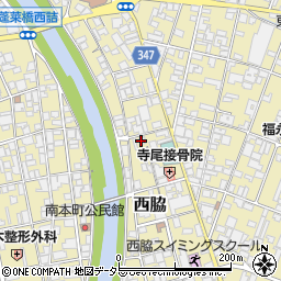 兵庫県西脇市西脇164周辺の地図