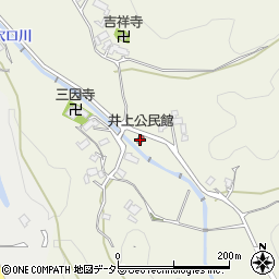 井上公民館周辺の地図