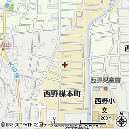 京都府京都市山科区西野楳本町55-32周辺の地図