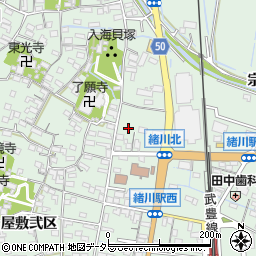 愛知県知多郡東浦町緒川屋敷壱区93周辺の地図