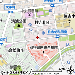 ヤナセ生花店周辺の地図