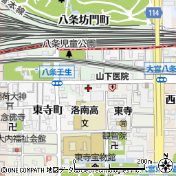 京都府京都市南区八条町435-1周辺の地図