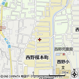 京都府京都市山科区西野楳本町55-31周辺の地図