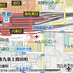 京都府京都市南区東九条西山王町20周辺の地図