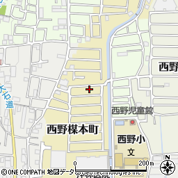 京都府京都市山科区西野楳本町55-37周辺の地図