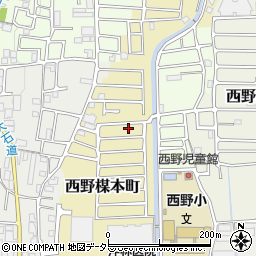 京都府京都市山科区西野楳本町55-36周辺の地図