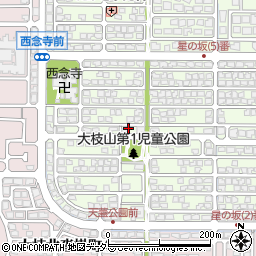 リカーショップ　イソガワ桂坂店周辺の地図