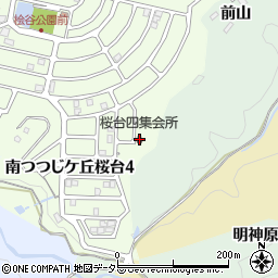 桜台四集会所周辺の地図