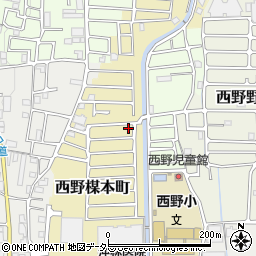 京都府京都市山科区西野楳本町55-18周辺の地図