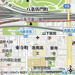 京都府京都市南区八条町435-2周辺の地図