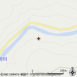 熊切川周辺の地図