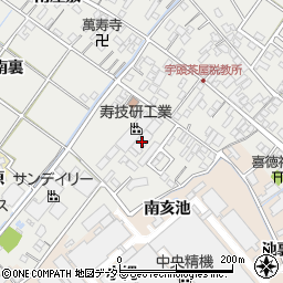 愛知県安城市宇頭茶屋町南裏47周辺の地図