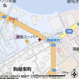 静岡県静岡市清水区駒越北町5-17周辺の地図