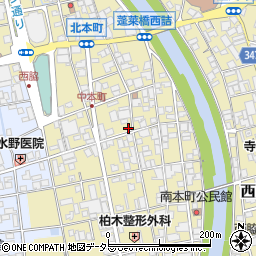 兵庫県西脇市西脇1012-4周辺の地図