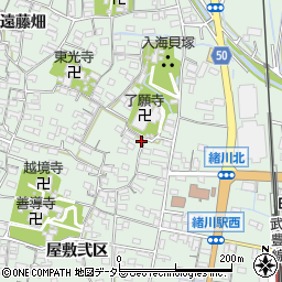 愛知県知多郡東浦町緒川屋敷壱区102周辺の地図