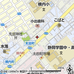 メゾン・グランツ静岡太田町周辺の地図
