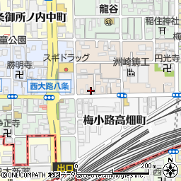 京都通信特機周辺の地図