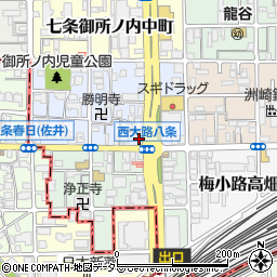 【西大路駅徒歩3分】焼肉　大和周辺の地図