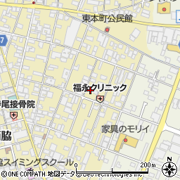兵庫県西脇市西脇44周辺の地図