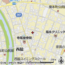 兵庫県西脇市西脇118-1周辺の地図