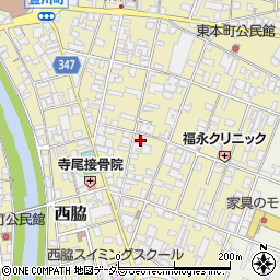 兵庫県西脇市西脇96周辺の地図