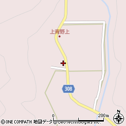 兵庫県三田市上青野139周辺の地図
