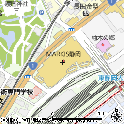 ｉｋｋａＭＡＲＫＩＳ静岡店周辺の地図