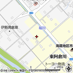 三重県四日市市東阿倉川697周辺の地図