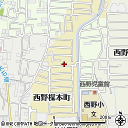 京都府京都市山科区西野楳本町55-9周辺の地図