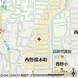 京都府京都市山科区西野楳本町55-22周辺の地図