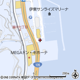 伊東サンライズマリーナ周辺の地図