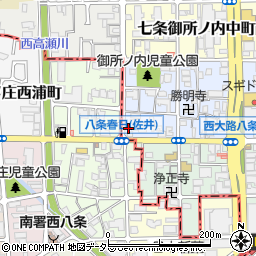 京都府京都市下京区七条御所ノ内本町41周辺の地図